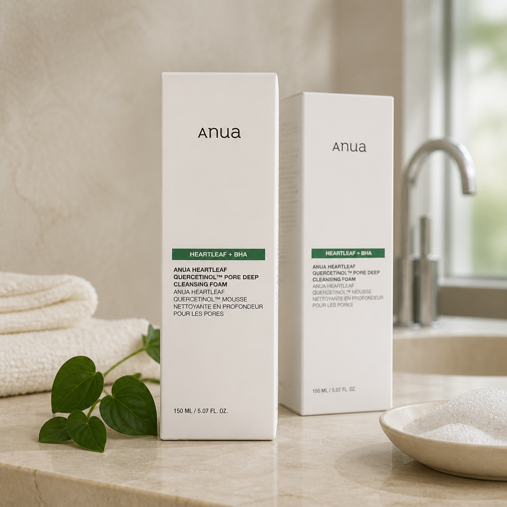 Anua Heartleaf Quercetinol Pore Deep Cleansing Foam